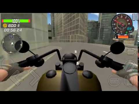 Motorcycle Driving: Giant City Video