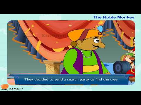 The Noble Monkey | English Stories | English Kids Stories | Animated Stories for Kids