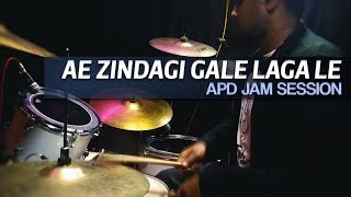 Ae Zindagi Gale Lagale | Drum Jam | Ashish Pisharodi