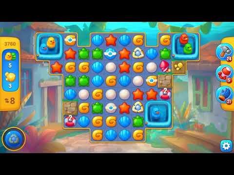 Fishdom 3760 уровень