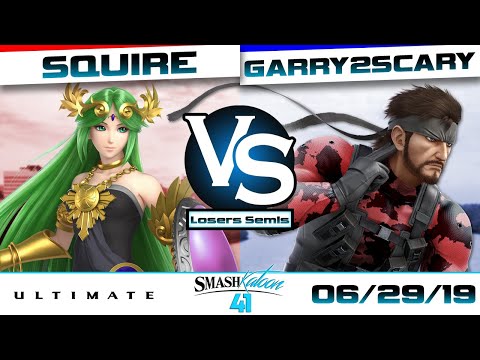 Squire (Palutena) vs. Garry2Scary (Snake) - Losers Semis - Smashkatoon 41