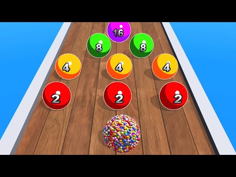 2048 Colors Ball Run 💸🎱❤️MAX LEVELS!! All Levels Gameplay Walkthrough Android, iOS NEW UPDATE