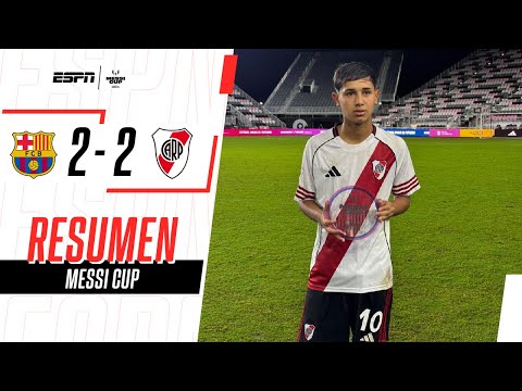 EL MILLONARIO SE LO DIO VUELTA AL BARSA Y SE LE ESCAPÓ EN EL FINAL | Barcelona 2-2 River | RESUMEN