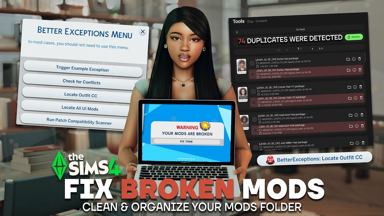 How to Organize Sims 4 Mods & Fix Broken CC (2025 Tutorial)