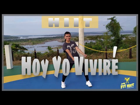 HIIT Gospel - Treino Corpo Todo, Hoy Yo Viviré - DJ PV feat Madiel Lara