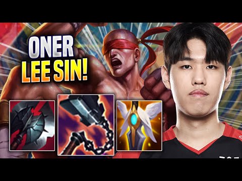 ONER IS A GOD WITH LEE SIN! - T1 Oner Plays Lee Sin JUNGLE vs Graves! | Season 2022