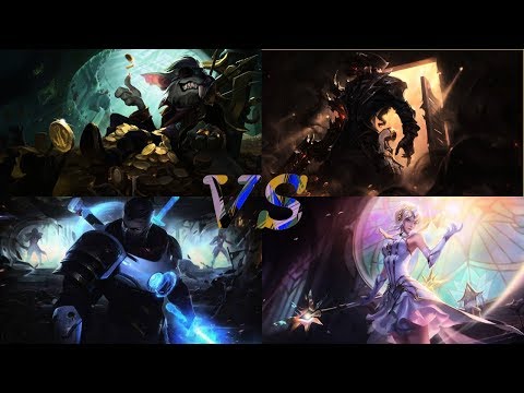 Twitch & Shen Vs Lucian & Lux Bottom Lane Ranked League Of Legends S9