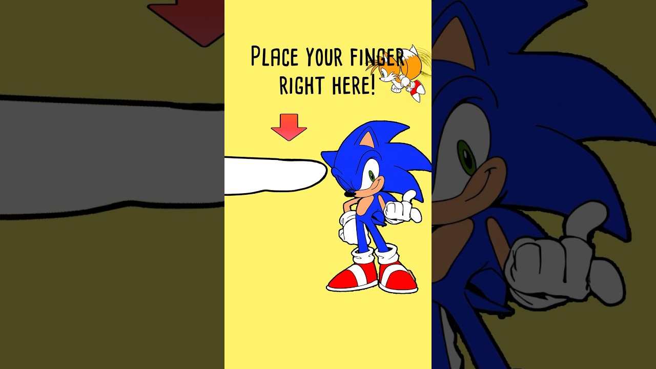 Let's race against Sonic!