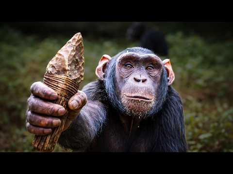Chimpanzees Have Entered The Stone Age