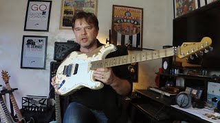 Video thumbnail for Charvel Henrik Danhage Limited Edition Signature Pro-Mod So-Cal Style 1 HS FR White Relic.Full Demo by Damon “The Gnome of Tone!” Chivers