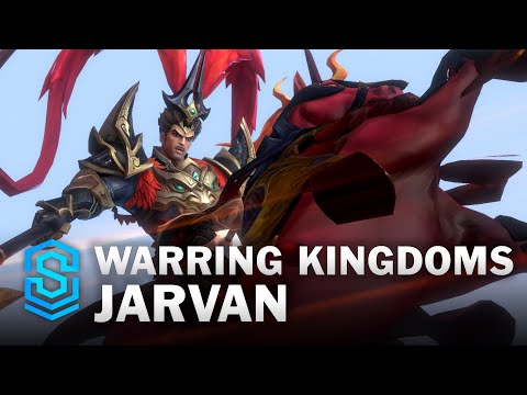 Warring Kingdoms Jarvan Wild Rift Skin Spotlight