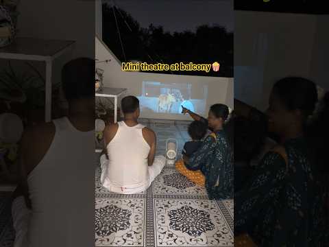 Ini tv vangave thevai illai pola✅ Projector for mini theatre set up at home📍 #viral #trending #yt