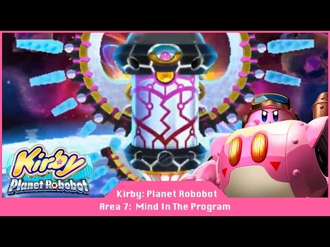 Kirby: Planet Robobot - Part 9 - Area 6 & 7 FINAL BOSS STAR DREAM - 100% Code Cube Walkthrough