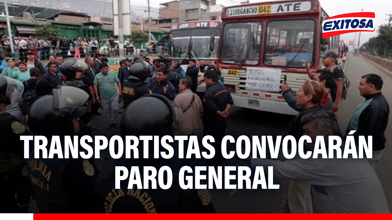 🔴🔵 Transportistas convocarán un PARO GENERAL contra el gobierno ante ola criminal: "Han fracasado"