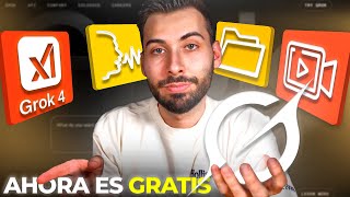 ¡GROK Revienta la IA dando TODO Gratis! Estas 8 funciones lo demuestran 🔥