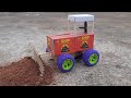 How To Make Matchbox Tractor Diy Snow Tractor At Home Matchbbox Crafts Matchbox Diy