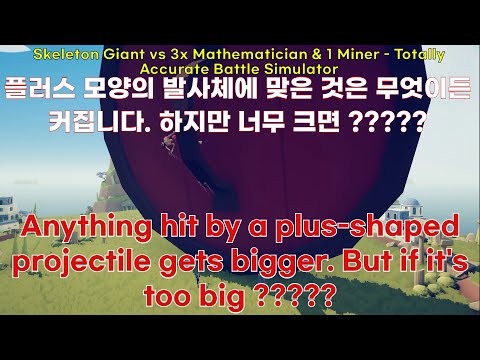 (13) Skeleton Giant vs Every Units or Gods & Anyone   Totally Accurate Battle Simulator