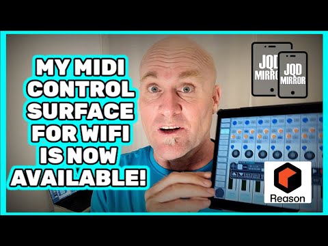 Reason Studios SSL and Transport WIFI Midi Controller For Android and iOS Now Available JQD Mirror