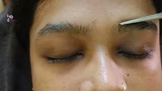 Eyebrow Threading | how to thread your eyebrows | Full Threading Video