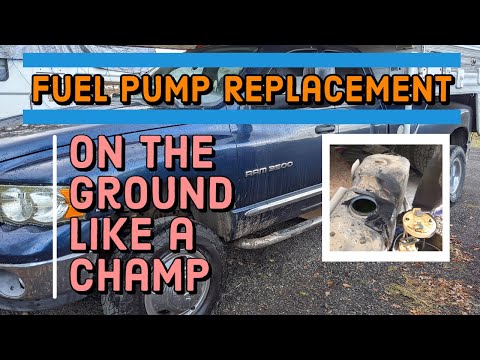 Dodge Ram 3500 in Tank Fuel Pump Replacement | How to Fix the Fuel Pump Problem