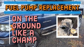 Dodge Ram 3500 in Tank Fuel Pump Replacement | How to Fix the Fuel Pump Problem