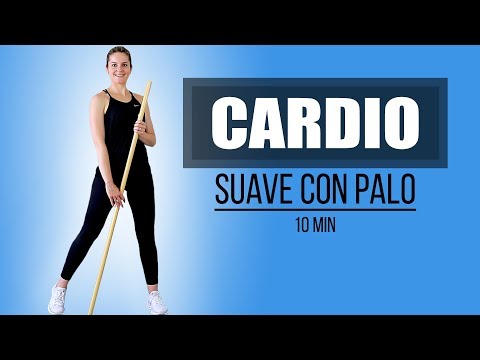 Low Impact Cardio with a Pole - 10 Minutes