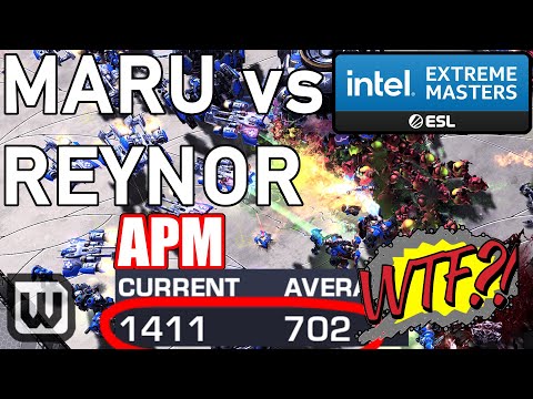 #1 EPIC TERRAN vs ZERG!!! (Maru vs Reynor) - IEM Katowice 2021 SC2 Semi Finals