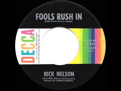 1963 HITS ARCHIVE: Fools Rush In - Rick Nelson