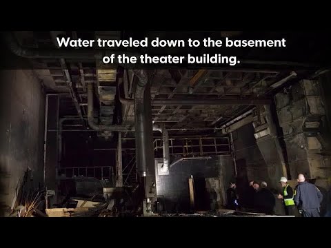 A look at the fire damage to the Peck School of the Arts