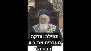 רבי שמעון תתפלל עלינו - מרן הרב מרדכי אליהו (הרב מרדכי אליהו זצ"ל) - התמונה מוצגת ישירות מתוך אתר האינטרנט יוטיוב. זכויות היוצרים בתמונה שייכות ליוצרה. קישור קרדיט למקור התוכן נמצא בתוך דף הסרטון