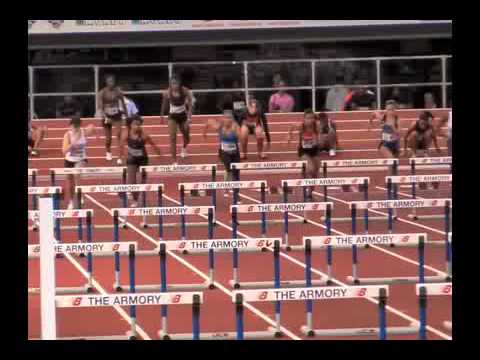 Girls 60m Hurdles Heat 2