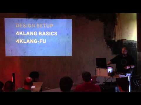 sound design with 4klang