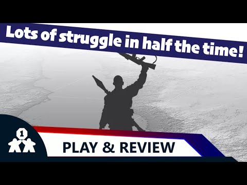 Lots of struggle in half the time | Twilight Struggle: Red Sea solo play and review | One Stop Co-Op Shop