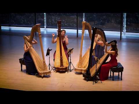 Three Dance Sketches, III. Tango (by Richard Bissill) Chicago Harp Quartet