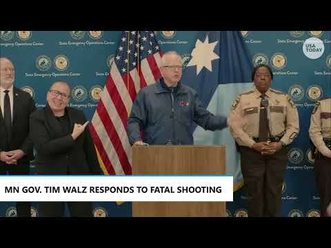 Walz press conference slams Trump and Bovino, offers reaction to Minneapolis shooting