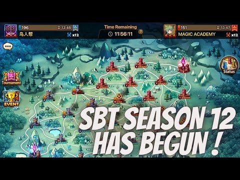 Siege Battle Tournament Round 1 - 鸟人帮 v MAGIC ACADEMY [Season 12]