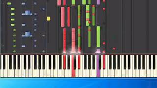 Marque - Electronic Lady (pr) [Piano Tutorial Synthesia]