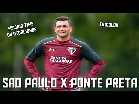 SÃO PAULO 5 X 2 PONTE PRETA NARRAÇÃO - PAULISTÃO 2017