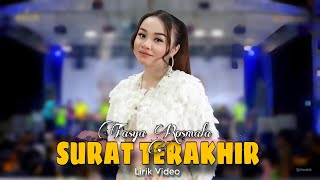 Download lagu TASYA ROSMALA - SURAT TERAKHIR | LIRIK VIDEO mp3