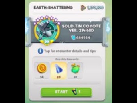 Fixed - looney tunes world of mayham - earth shattering solid tin coyote r & d team
