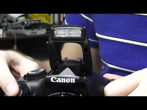 Ошибка вспышки. Canon 1100D. Err 05 'Встроенная вспышка не может быть поднята'