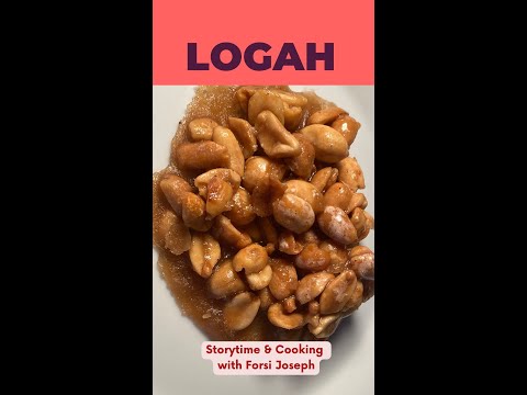 Logah | How to make Peanut Drops | Peanut Sugar Cake