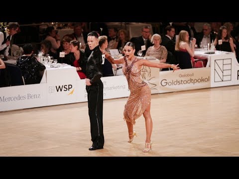 Augustinas Trinkus - Neda Elena Salugaite, LTU | GoldstadtPokal 2019 - WDSF Youth LAT - F J