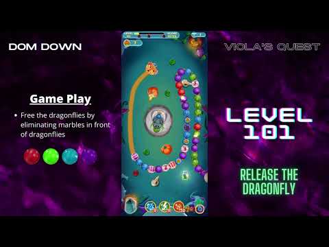 Viola's Quest 🟣🟠🔴 / Level 101 / Dom Down