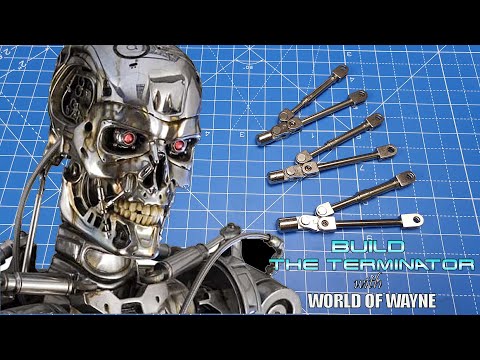 Build the Terminator - Part 70 - Assemble Two More Elements of the Right Foot