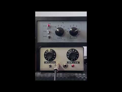 AMPTEK Wolf Driver - Passive / Active Motown Wolfbox DI w/ Vintage 1960s Transformer, Raytheon Germanium Drive/ Boost, Acme DI image 5