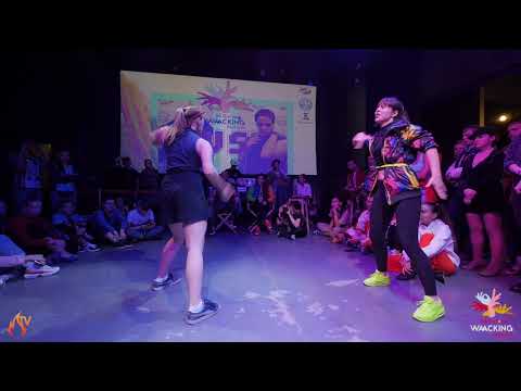 Anka vs. Julia - 1/2 - All Europe Waacking Festival 2018