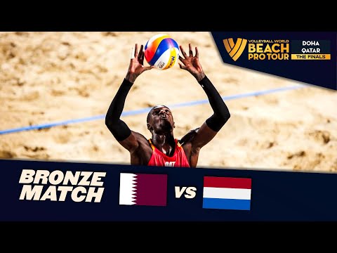 Cherif/Ahmed vs. Boermans/de Groot - Bronze Match Highlights | Doha Finals 2024 #BeachProTour