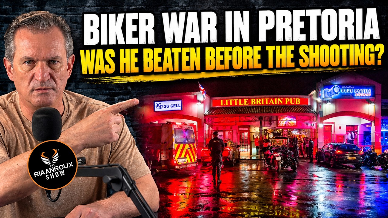 The Riaan Roux Show thumbnail: Biker war in Pretoria, was he beaten before the shooting?