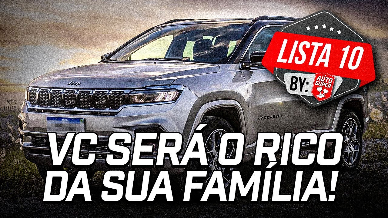 10 CARROS PRA PAGAR DE RICO PRA SUA FAMÍLIA
